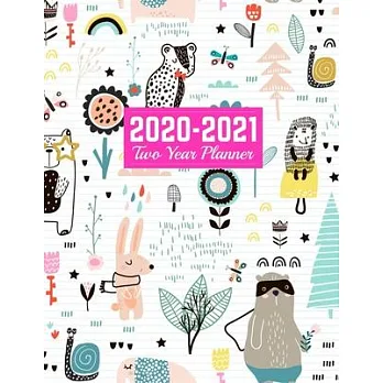 博客來-2020-2021 Two Year Planner: Neat 2-Year Monthly and Weekly Planner ...