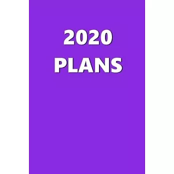 2020 Daily Planner 2020 Plans Violet Color 384 Pages: 2020 Planners Calendars Organizers Datebooks Appointment Books Agendas