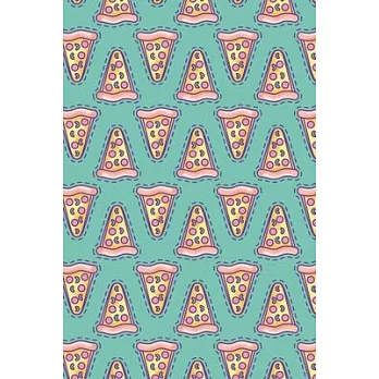 Notes: Pizza / Medium Size Notebook with Lined Interior, Page Number and Daily Entry Ideal for Organization, Taking Notes, Jo