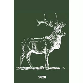 Schedule Planner 2020: Schedule Book 2020 with Deer Cover - Weekly Planner 2020 - 6＂ x 9＂ - Flexible Cover - Do to list - Goal list - Notes -