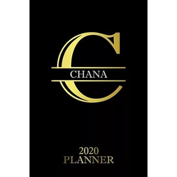 Chana: 2020 Planner - Personalised Name Organizer - Plan Days, Set Goals & Get Stuff Done (6x9, 175 Pages)