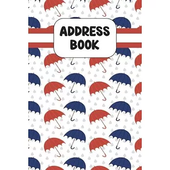 Address Book: Cute Address Book with Alphabetical Organizer, Names, Addresses, Birthday, Phone, Work, Email and Notes