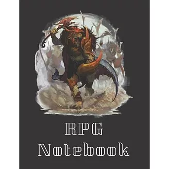 RPG Notebook: Dragonborn Dungeons & Dragons Edition - Mixed paper: Hexagon, Dot Graph, Dot Paper, Pitman: For role playi ng gamers: