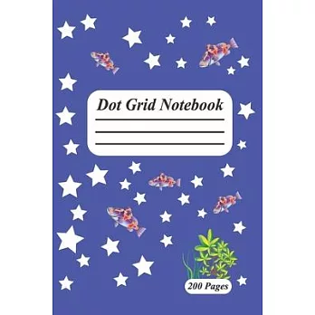 Dot grid paper composition notebook: Dotted ruled paper 200 pages