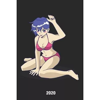 Schedule Planner 2020: Schedule Book 2020 with Anime Girl Cover - Weekly Planner 2020 - 6＂ x 9＂ - Flexible Cover - Do to list - Goal list - N