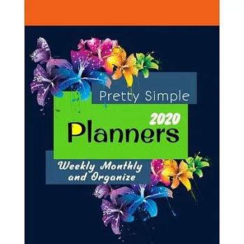 博客來-Pretty Simple 2020 Planners weekly monthly and organize: Best ...