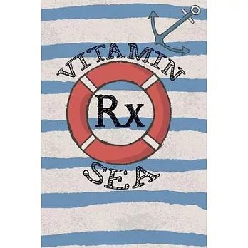 Vitamin Rx Sea, Bon Voyage Cruise & Travel Journal: Planner for Selfcare, Cruiser with Packing checklist, Women Getaway Trip Memory Keepsake Vacation