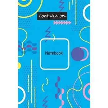 博客來-Companion Notebook: Designer Notebook: Wide Ruled Lined Paper ...