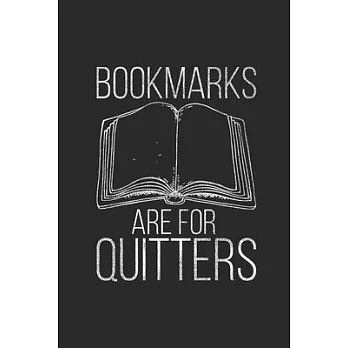 博客來-Bookmarks Are For Quitters: Graph Paper Notebook (6＂ x 9＂ - 120 ...