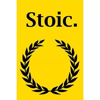 Stoic.: Journal for Stoics, Stoicism Notebook