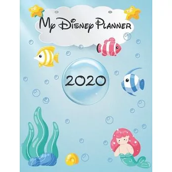 My Disney Planner 2020: Walt Disney World Planner Daily Weekly Organizer Travel for Kids Vol.6