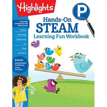 Preschool Hands-On Steam Learning Fun Workbook