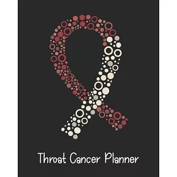 Throat Cancer Planner: Yearly & Weekly Organizer, To Do Lists, Notes Throat Cancer Journal Notebook (8x10), Throat Cancer Books, Throat Cance