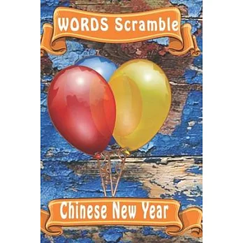 word scramble Chinese New Year: Word scramble game is one of the fun word search games for kids to play at your next cool kids party