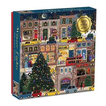 Winter Lights Foil Puzzle 500 PC Puzzle