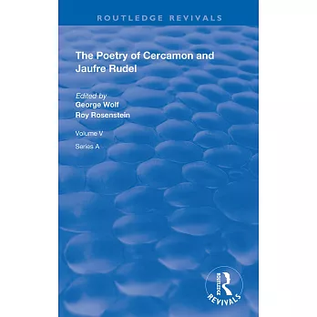 The Poetry of Cercamon and Jaufre Rudel