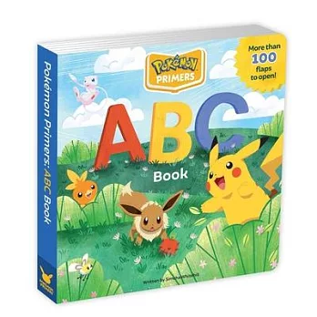 寶可夢硬頁翻翻書：英文字母（超過100個機關）Pokémon Primers: ABC Book: Volume 1