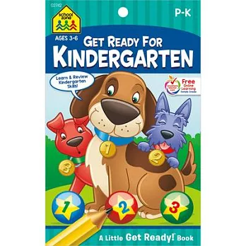 博客來-Get Ready for Kindergarten! Little Get Ready! Book