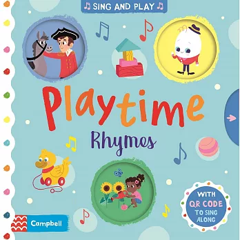 經典英文童謠  互動機關遊戲硬頁書（附歌謠音檔QR Code）Playtime Rhymes
