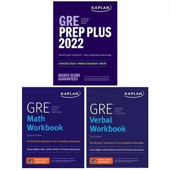 GRE Complete 2022: 3-Book Set: 6 Practice Tests + Proven Strategies + Online