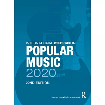 The International Who’’s Who in Classical/Popular Music Set 2021