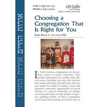 Choosing a Congregation That Is Right for You-12 Pk