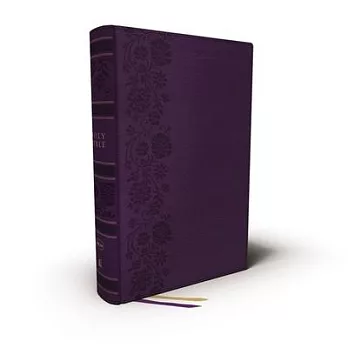 Nkjv, Single-Column Wide-Margin Reference Bible, Leathersoft, Purple, Red Letter, Thumb Indexed, Comfort Print: Holy Bible, New King James Version
