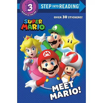 超級瑪利歐故事讀本（4-7歲適讀）Meet Mario! (Nintendo®) (Step into Reading , Step 3)