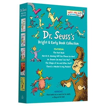 Dr. Seuss Bright & Early Book Collection: The Foot Book; Marvin K. Mooney Will You Please Go Now!; Mr. Brown Can Moo! Can You?, the Shape of Me and Ot