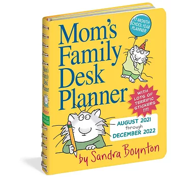 Mom’’s Family Desk Planner 2022