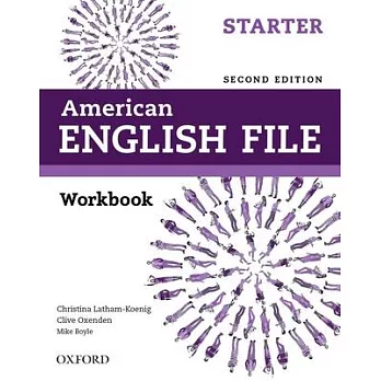 American English File 2e Workbook Starter Level 2019 Pack