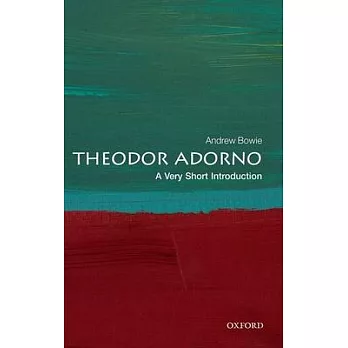 Theodor Adorno: A Very Short Introduction