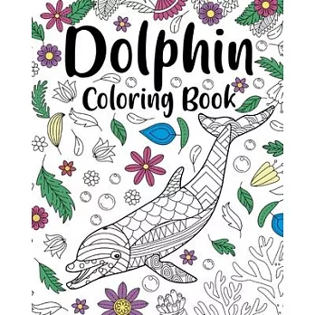 Dolphin Coloring Book