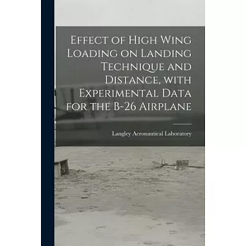 Effect of High Wing Loading on Landing Technique and Distance, With Experimental Data for the B-26 Airplane