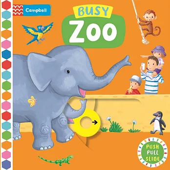 硬頁遊戲書Busy Zoo (附故事音檔)