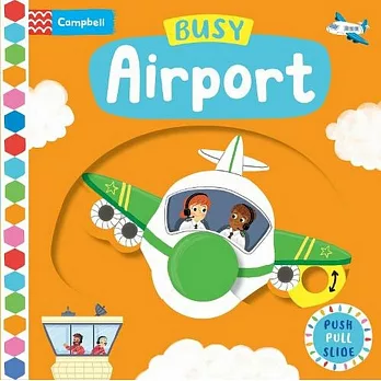 硬頁遊戲書Busy Airport(附故事音檔)