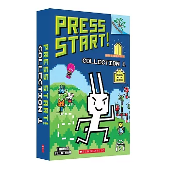 方塊兔 Press Start 1-5集套書（with MP3 CD & StoryPlus）