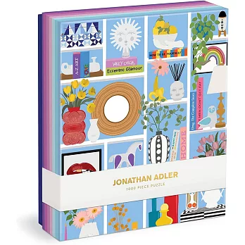 Jonathan Adler Shelfie 1000 Piece Puzzle