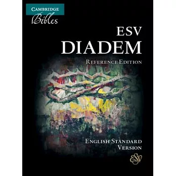 ESV Diadem Reference Edition, Brown Calf Split Leather, Red-Letter Text, Es544: Xr