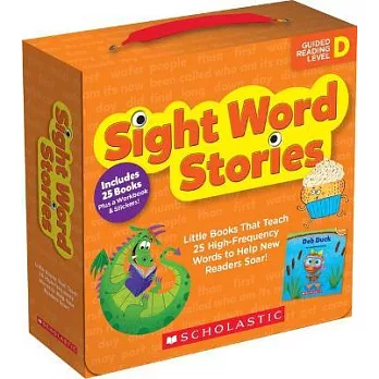 英文常用字25則小故事+ 線上音檔 (級數D)  Sight Word Stories: Level D : Fun Books That Teach 25 Sight Words to Help New Readers Soar