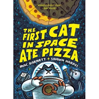 The First Cat in Space Ate Pizza平裝漫畫（7歲以上適讀）