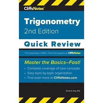 CliffsNotes Trigonometry: Quick Review
