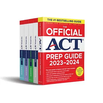 The Official ACT Prep & Subject Guides 2022-2023 Complete Set