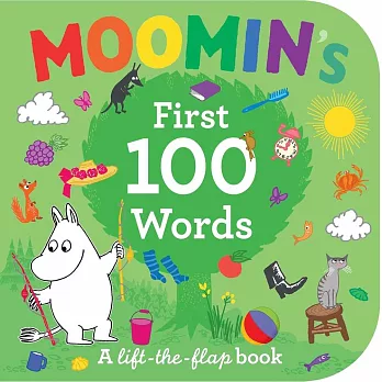 慕敏家族100個英文單字翻翻遊戲書 Moomin’s First 100 Words