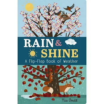 天氣上、下自然生態翻翻配對繪本Rain & Shine: A Flip-Flap Book of Weather