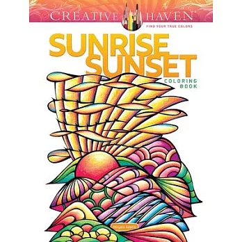 Creative Haven Sunrise Sunset Coloring Book