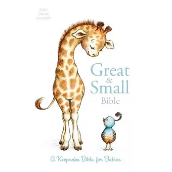 KJV Great and Small Bible, Hardcover: A Keepsake Bible for Babies