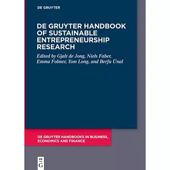 de Gruyter Handbook of Sustainable Entrepreneurship Research