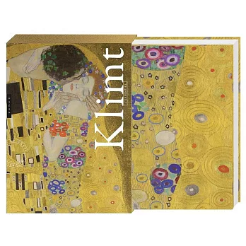 奧地利國寶級象徵主義大師「克林姆」：手風琴摺頁書Klimt: The Essential Paintings