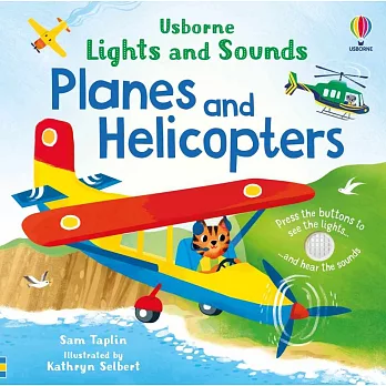 聲+光按鍵書：飛機與直升機Lights and Sounds Planes and Helicopters